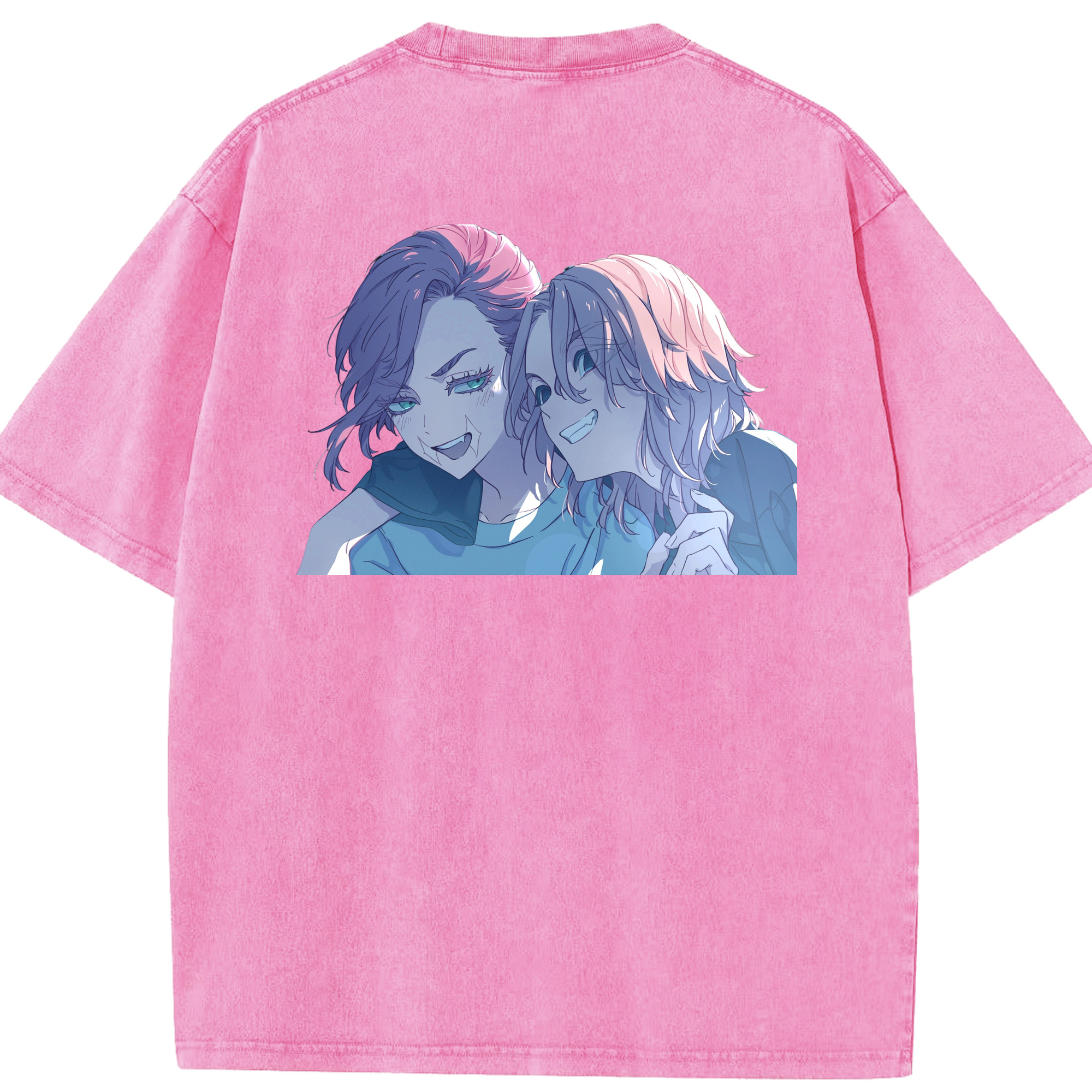 （画像用） 東京リベンジャーズ Tokyo Revengers 綿100% ヴィンテージ風 半袖Tシャツ（背面プリント）
